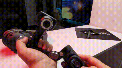 3 режими вбудованого світла AOCHUAN SMART X PRO