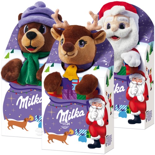 Набори солодощів Milka з іграшками